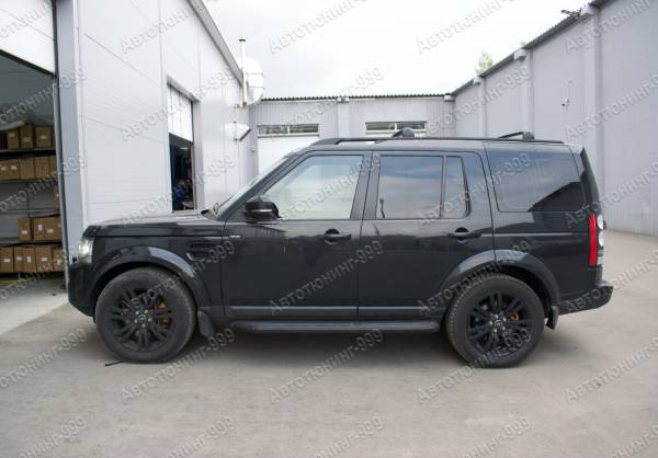 Рейлинги и поперечины Land Rover Discovery 4 черные