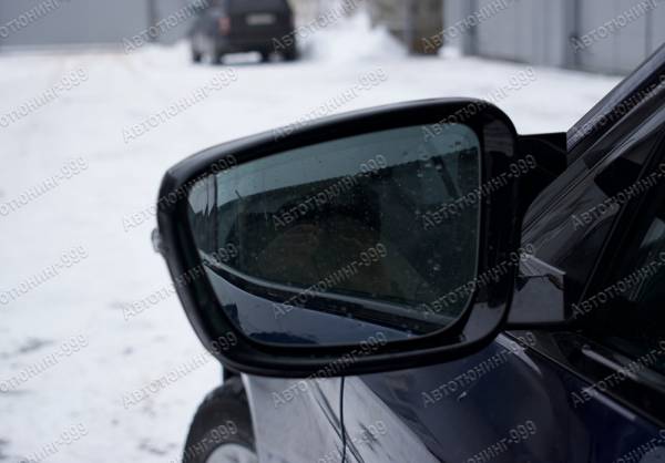 Крышки зеркал на BMW 5 серия G 30 в стиле M G80 / G82 черные