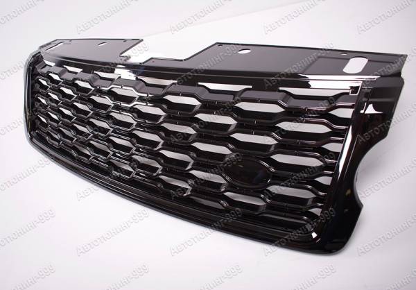 Решетка радиатора для Range Rover стиль 2018 (черная)