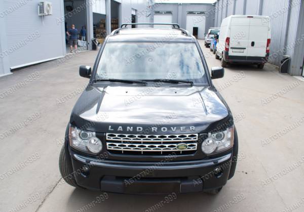 Рейлинги и поперечины Land Rover Discovery 4 черные