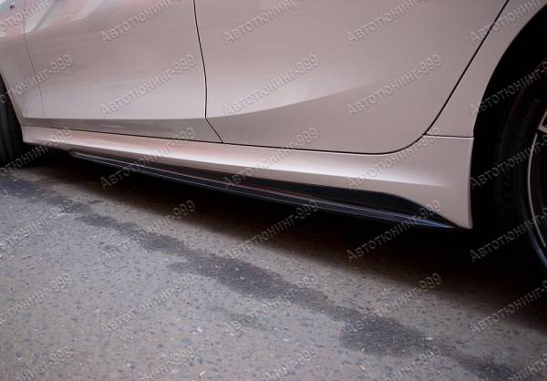 Накладки порогов M Performance на BMW 3 серия G 20