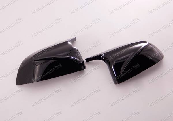 Крышки зеркал на BMW X3 (G 01) черные