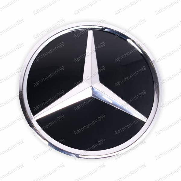 Эмблема звезда на Mercedes C-klass (W 205) Coupe хром