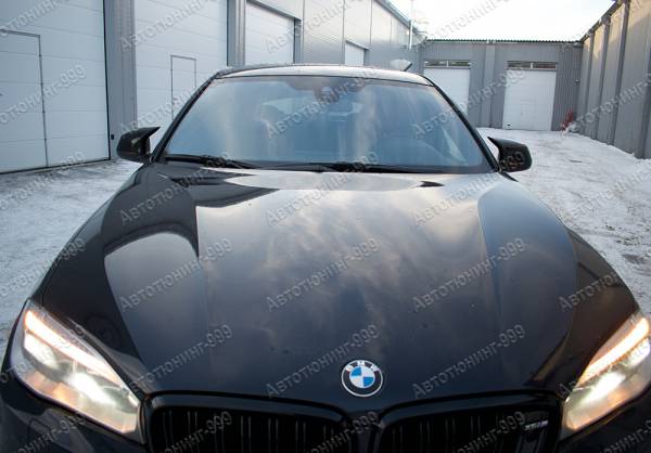 Крышки зеркал на BMW X6 (F 16) в стиле X6M черные