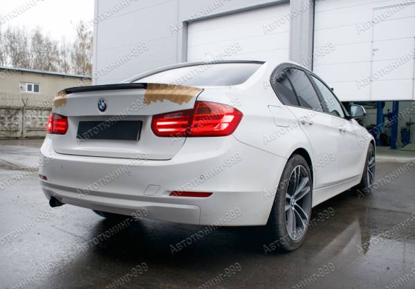 Спойлер Performance на BMW 3 серия (F 30) черный